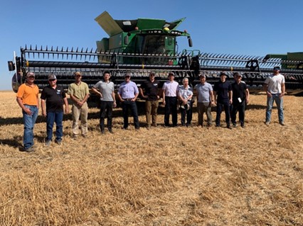 Japanese team with combine