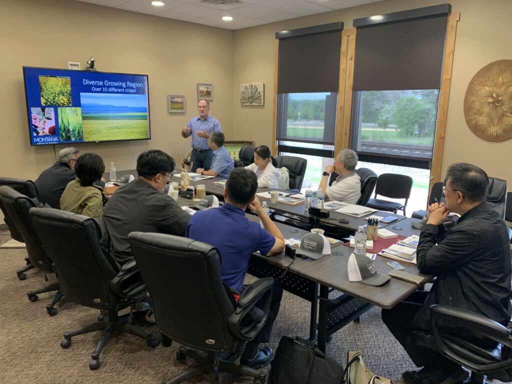 Kent Kupfner Presenting to Taiwan Trade Team