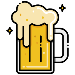 Clipart of a mug of beer